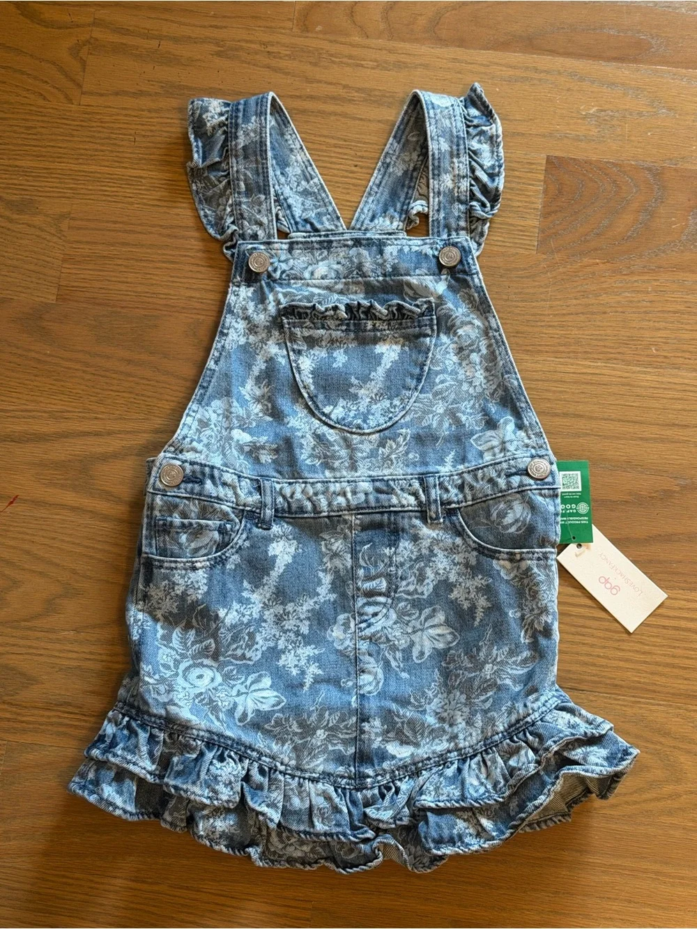 Gap x LoveShackFancy Overall Dress NWT